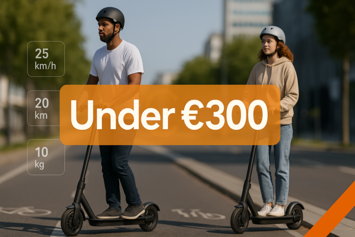 Best Electric Scooters Under €300