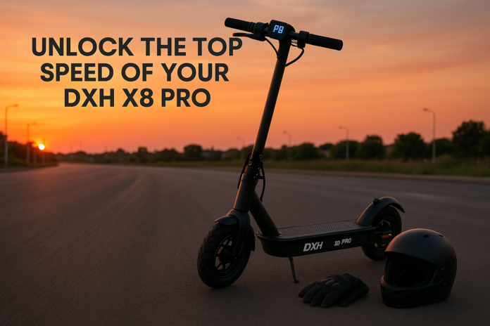 How to Unlock the Top Speed of the DXH X8 PRO