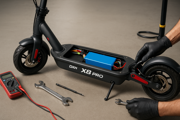 Troubleshooting Common Issues on the DXH X8 PRO Electric Scooter