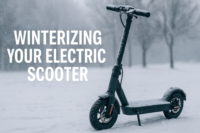 Winterizing Your Electric Scooter 2025 Complete Guide