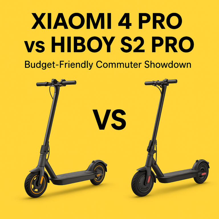 Xiaomi 4 Pro vs Hiboy S2 Pro