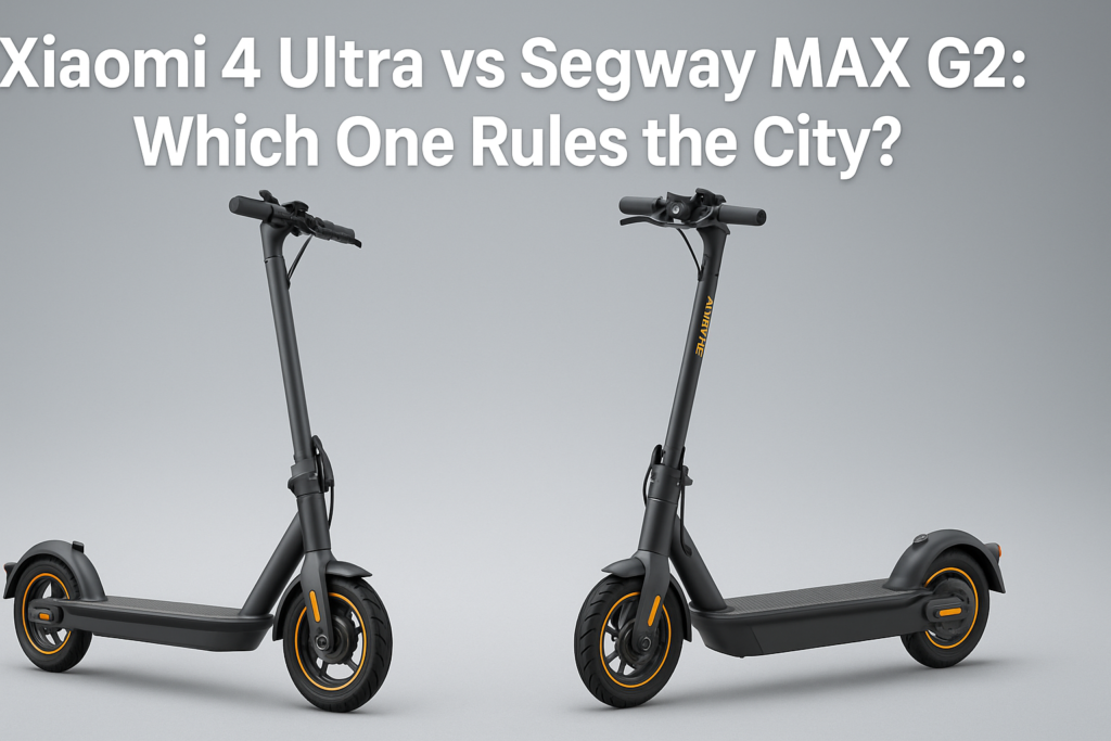 Xiaomi 4 Ultra vs Segway MAX G2 Which One Rules the City
