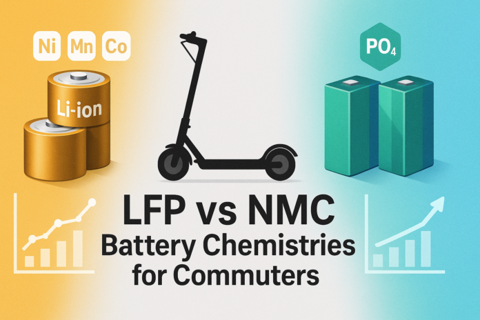 Battery Chemistries Explained LFP vs NMC (and Why It Matters for Commuters)
