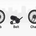 Hub vs Belt vs Chain Drive