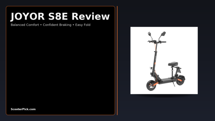 JOYOR S8E Review