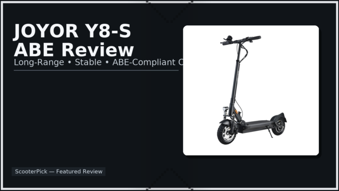 JOYOR Y8-S ABE Review