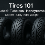 Tires 101 Tubed vs Tubeless vs Honeycomb, Correct PSI by Rider Weight
