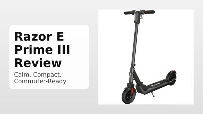 Razor E Prime III Review