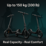 Best Electric Scooters for Overweight Adults (Up to 150 kg)