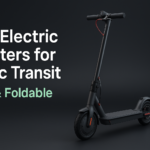 Best Electric Scooters for Public Transit (Light & Foldable)