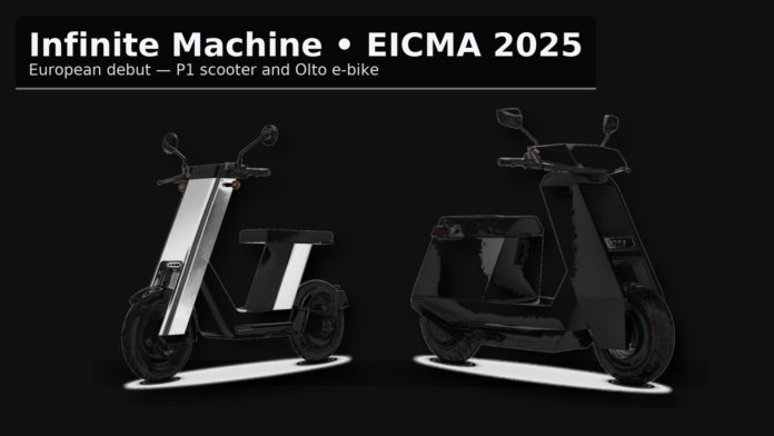 Infinite Machine EICMA 2025