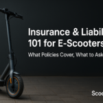 Insurance & Liability 101 for E-Scooters