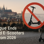 Prague bans shared e-scooters from 2026