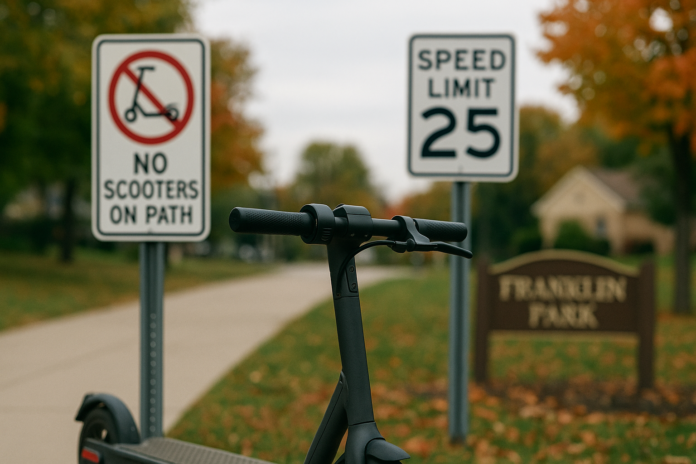 Strasburg Sets New E-Scooter Limits for Park & Pedestrian Safety