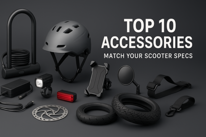 Top 10 Accessories That Match Your Scooter Specs