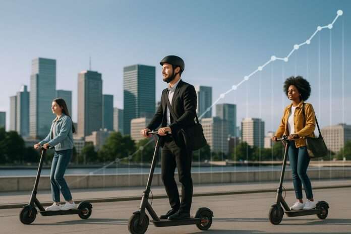 Electric scooter market to reach USD 81.29 billion by 2032