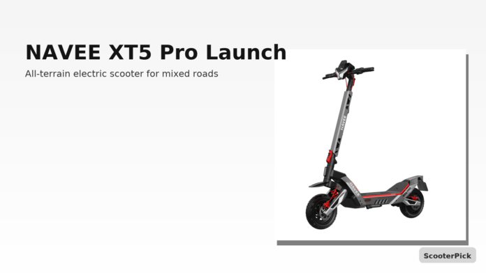 NAVEE XT5 Pro all-terrain electric scooter