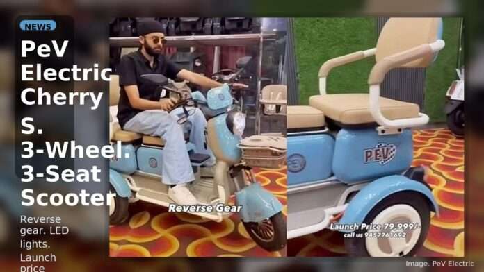 PeV-Electric-three-wheeled-scooter
