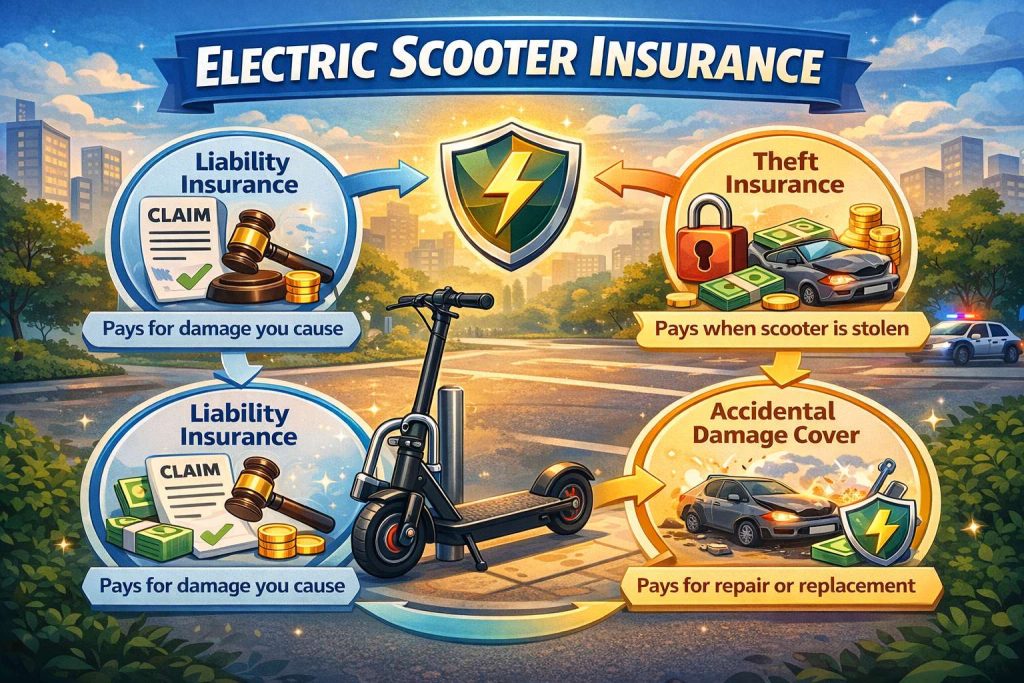 Electric scooter insurance guide Diagram