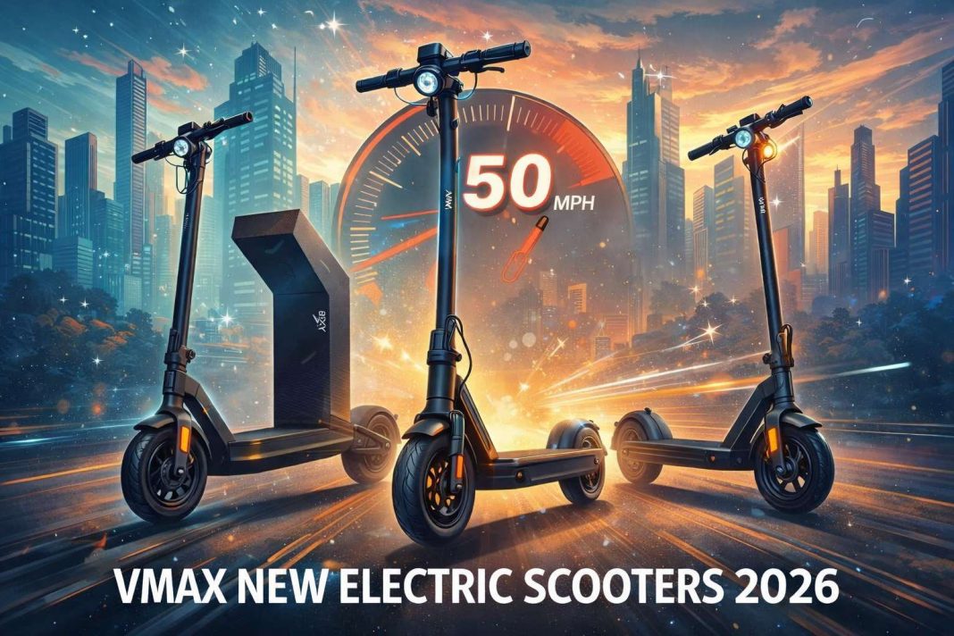 VMAX new electric scooters