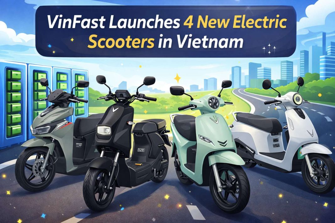 VinFast new electric scooters