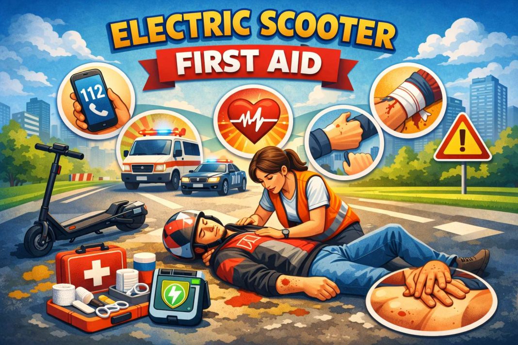 electric scooter first aid