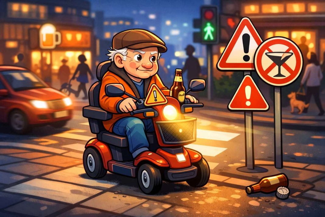 mobility scooter drink-drive limit