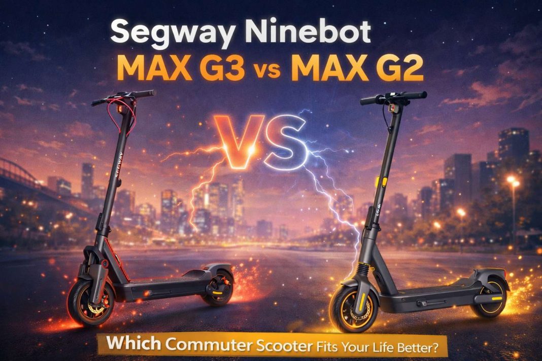 segway ninebot max g3 vs max g2