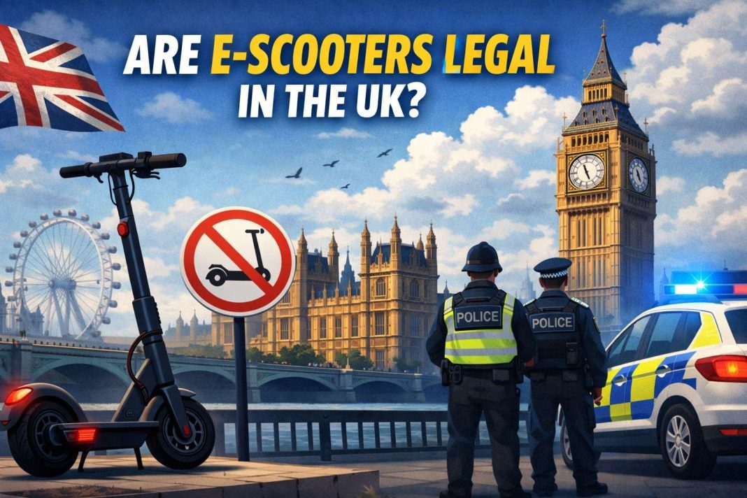Are e-scooters legal in the UK