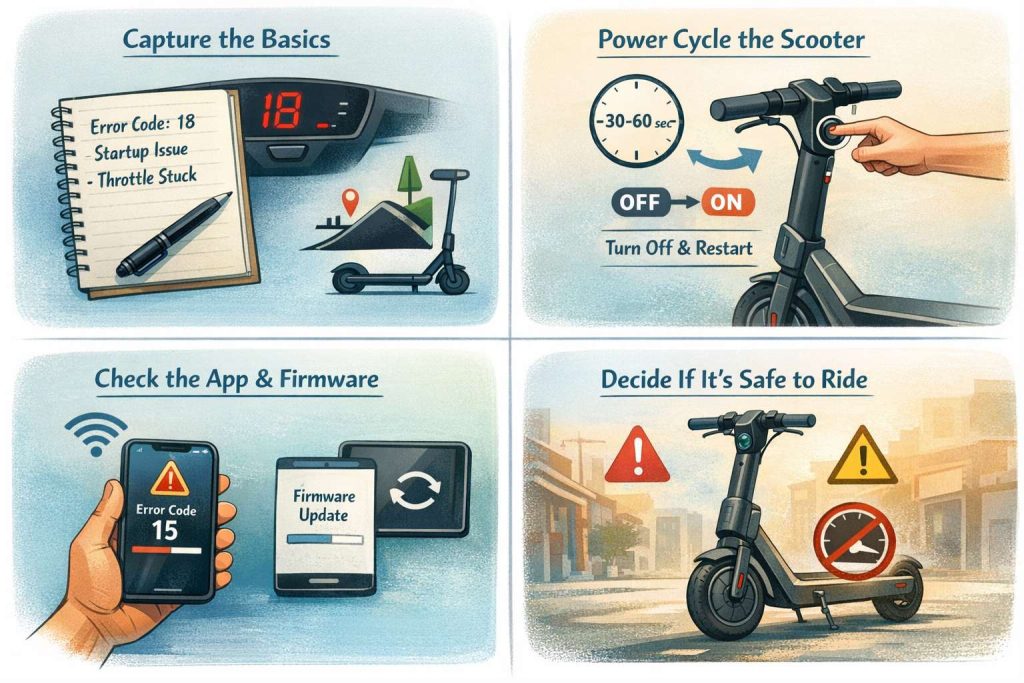 Error code 18 triage steps