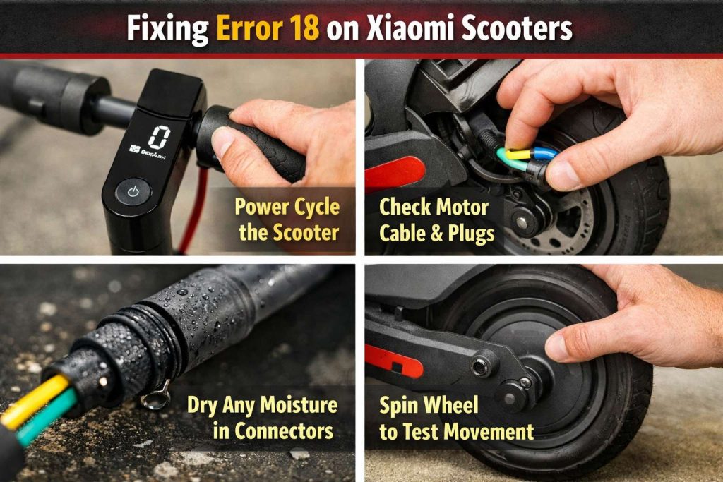 Fixing Error 18 on Xiaomi scooters