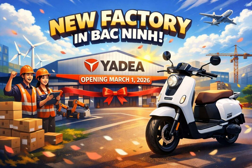 YADEA Bac Ninh e-motorbike factory