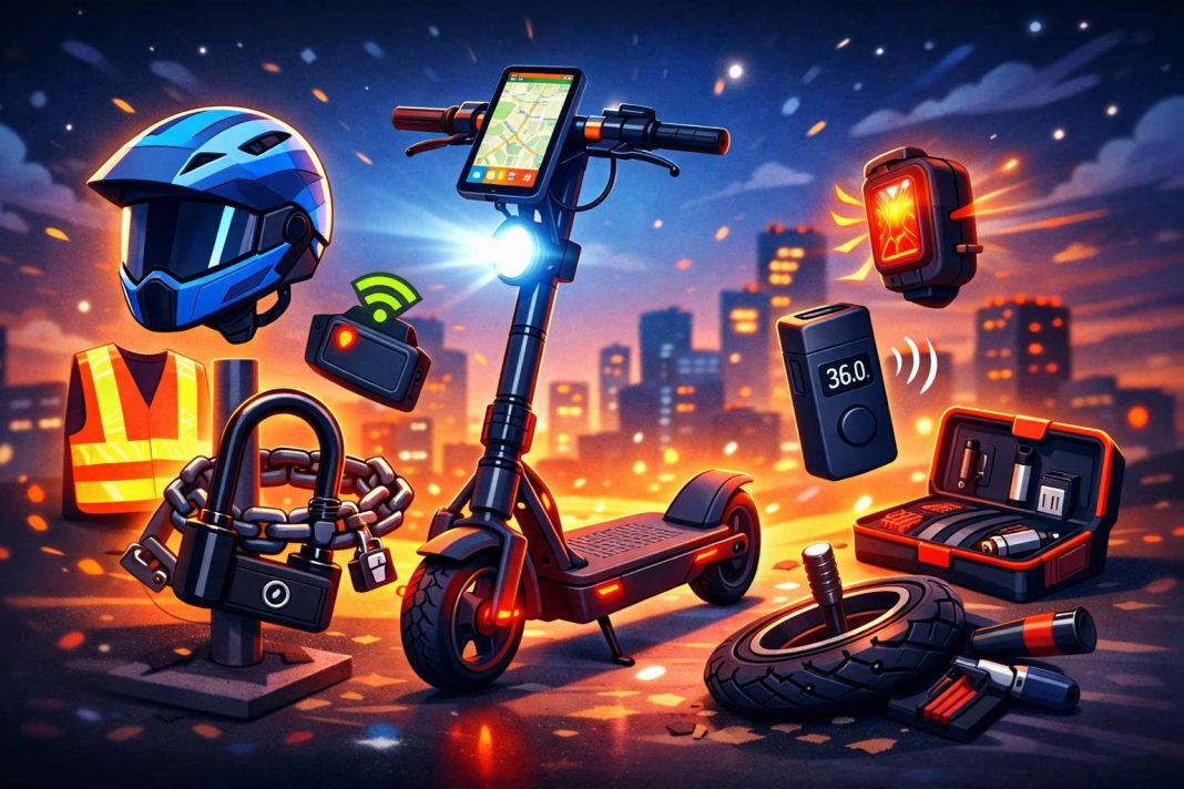 best electric scooter accessories