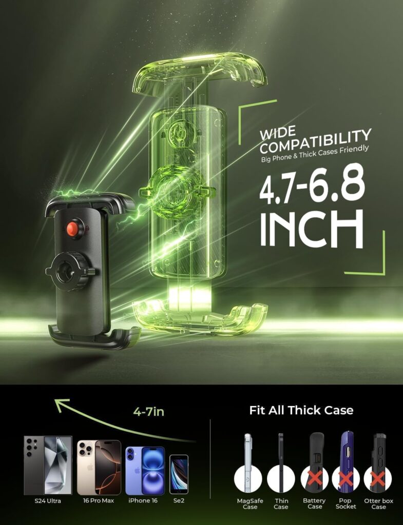 LISEN Bike Phone Holder compatibility