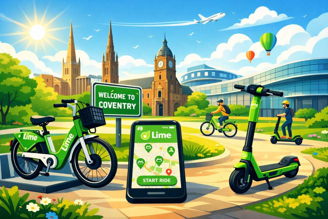 Lime bikes Coventry