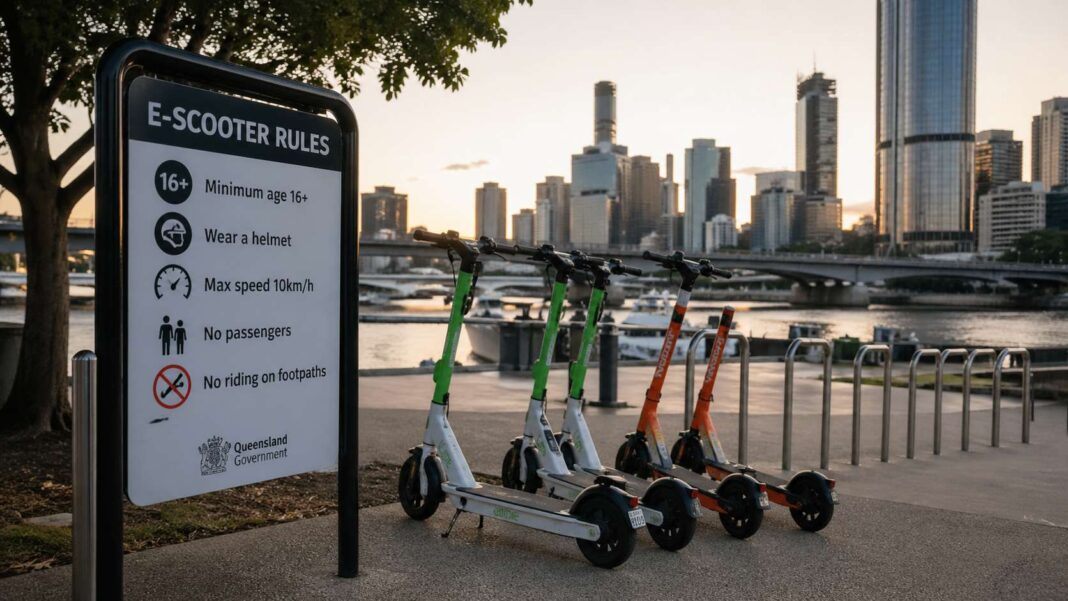 Queensland e-scooter laws 2026