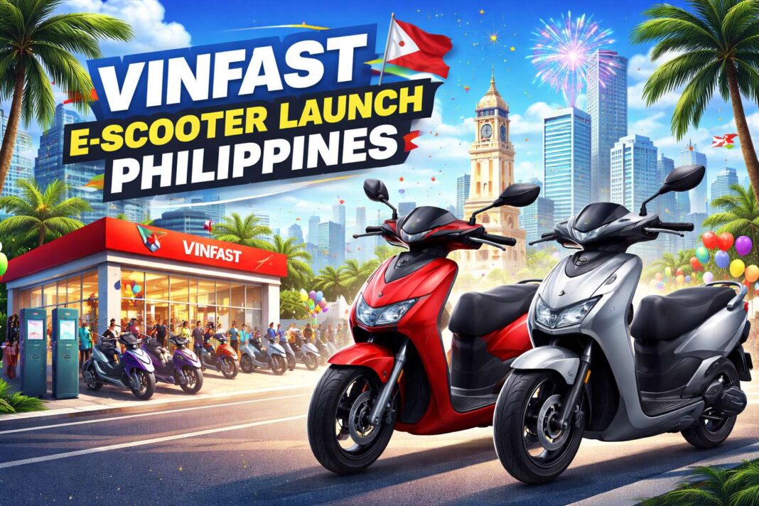 VinFast Philippines e-scooter launch