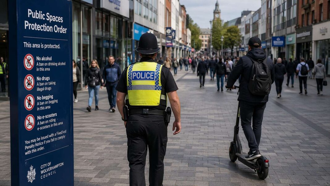 Wolverhampton city centre e-scooter ban