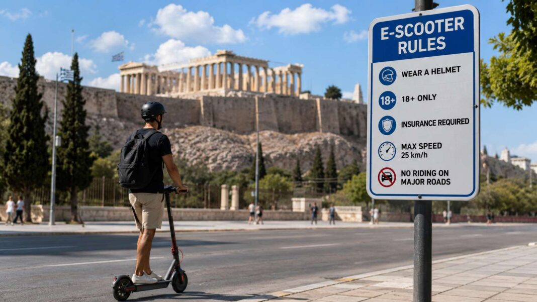 Greece e-scooter rules