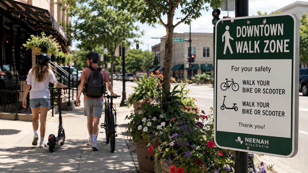 Neenah e-bike and e-scooter ordinance