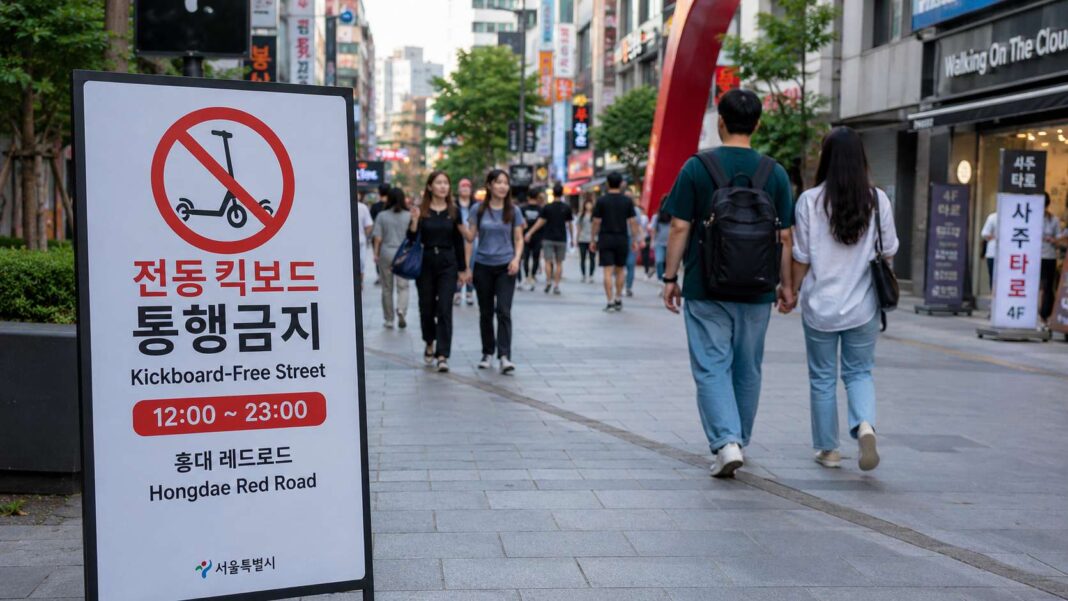 Seoul Kickboard-Free Street